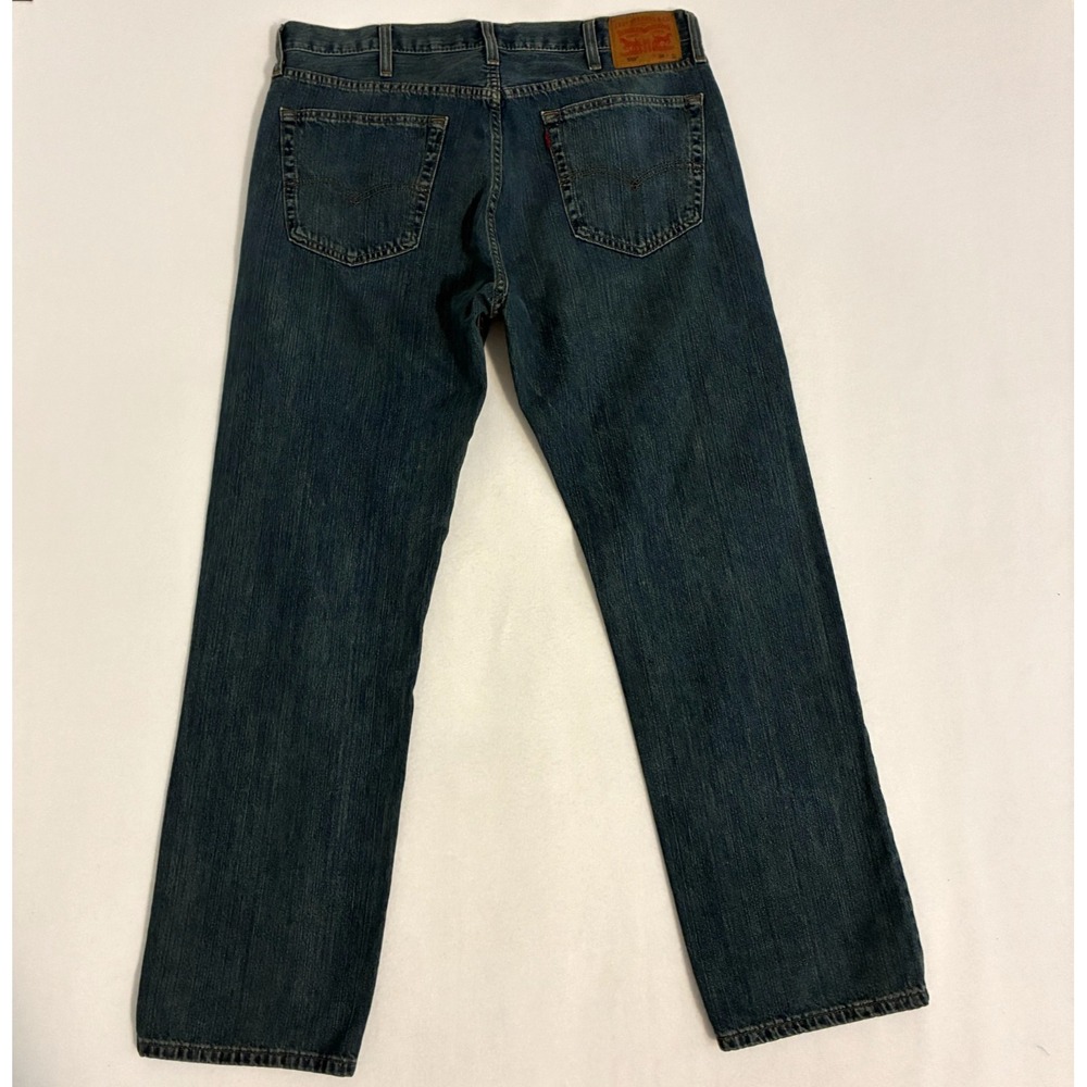 Levi's 559 Jeans Men's 38x32 Denim Dark Wash Relaxed Straight Leg Preppy Street